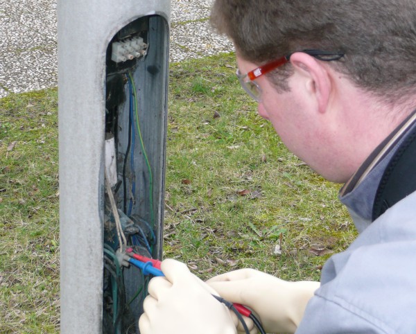 Contrôle de conformité électrique des ouvrages d’Eclairage public